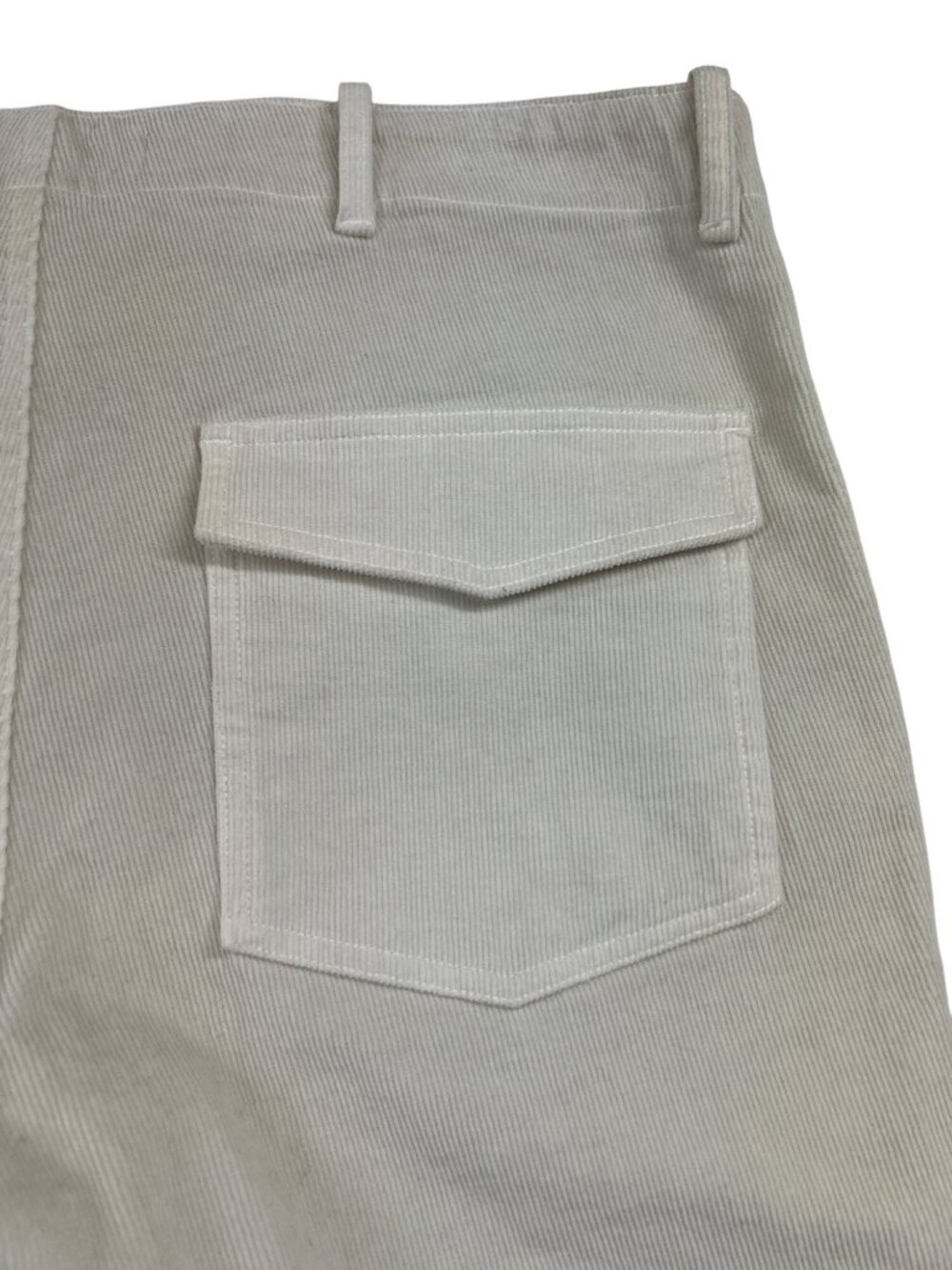NWT Nili Lotan Corduroy Ankle Pants Women's 8 Patch Pockets Quiet Luxury - Picture 13 of 16